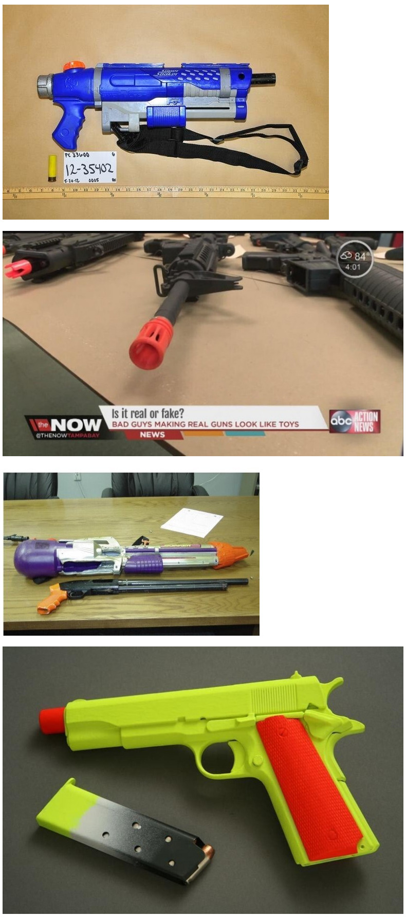 미 당국에 의해 긴급 압수당한 장난감 총기들.jpg