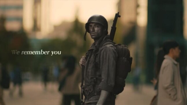 "당신들이 있음을 기억합니다" 한달간 22개국에 광고