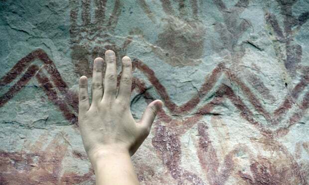 It's 12 kilometers long.12,000 years old murals found in the Amazon rainforest