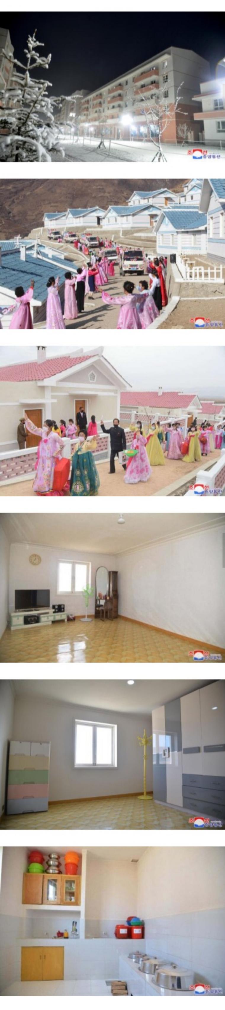a new house in North Korea