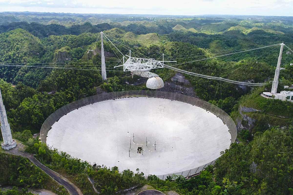 Arecibo Observatory Collapse