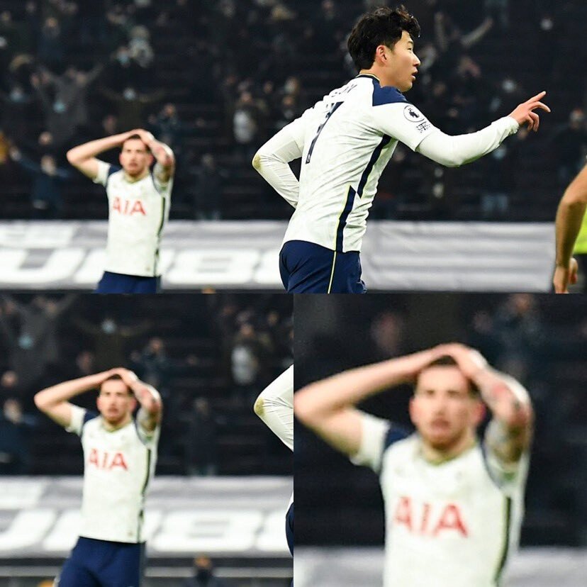 Son Heung-min's teammate at the moment of goal.jpg