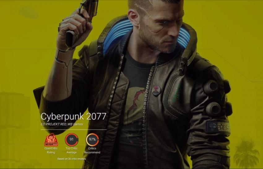 Cyberpunk2077 OpenCreatic Metacritic is up.