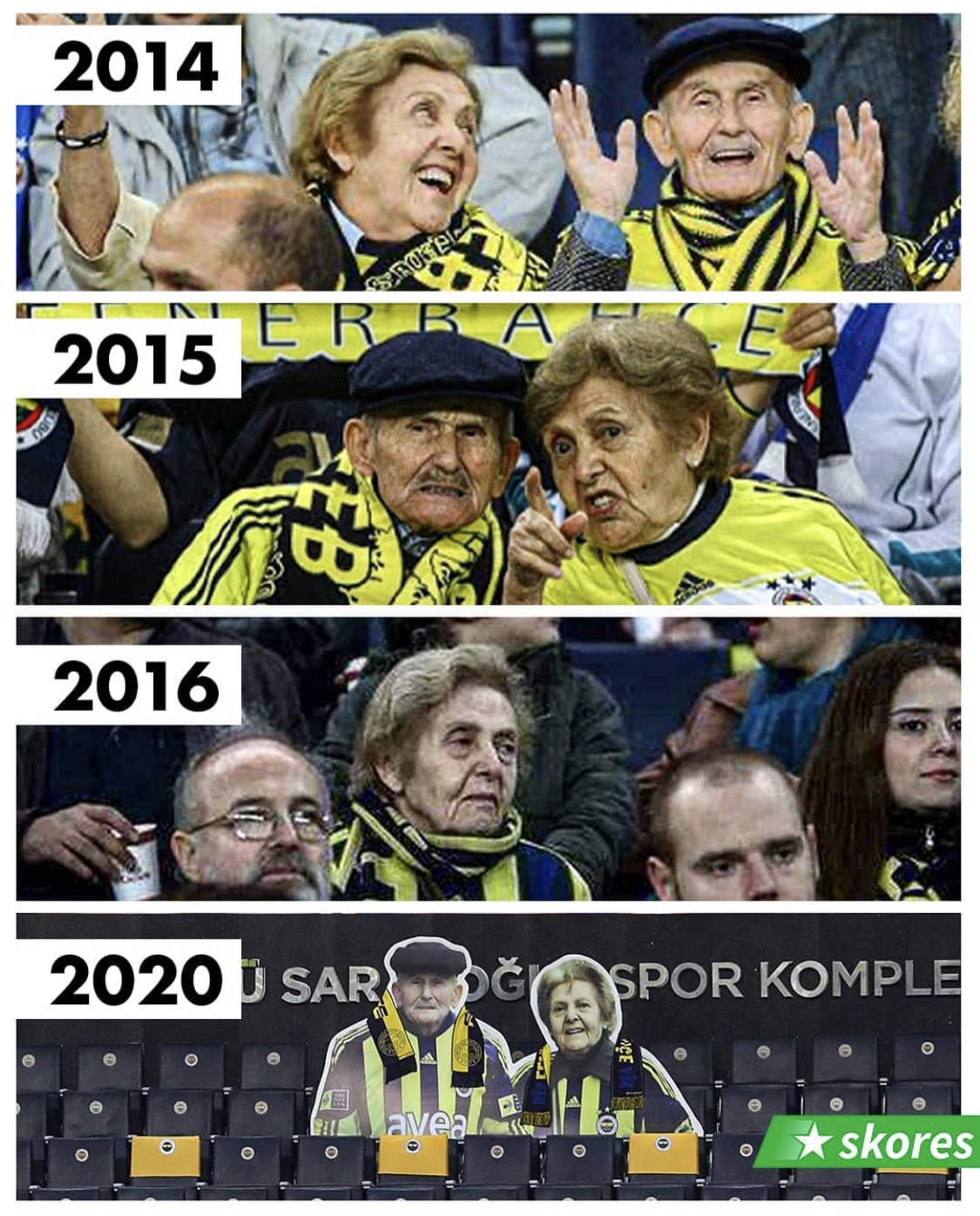 How a club remembers old fans