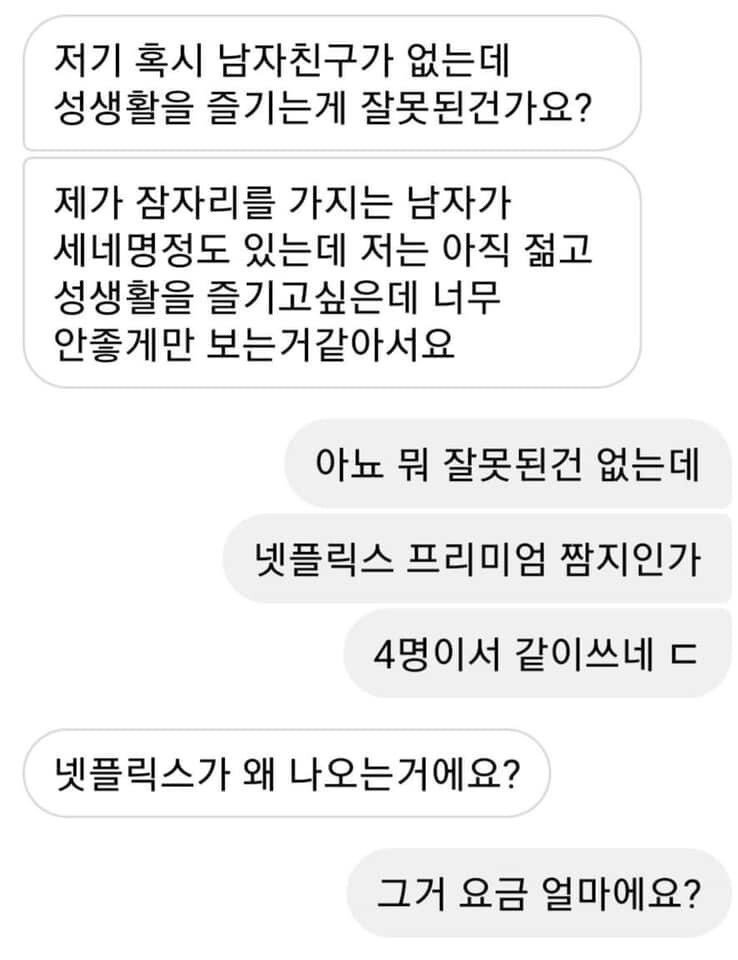 넷플릭스 보지