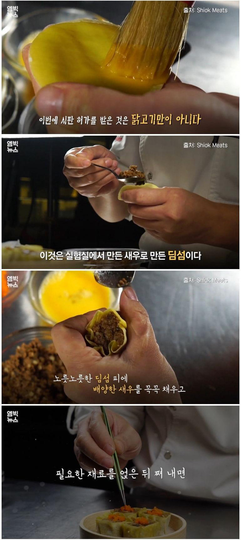 실험실에서 만든 고기 '배양육'