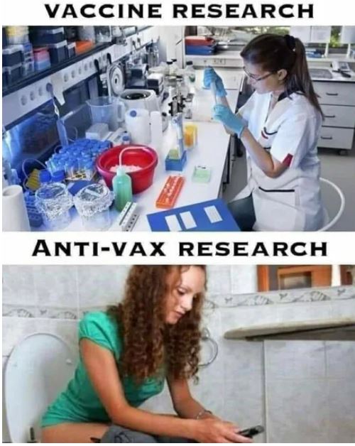백신연구자와 안티백신 주의자의 차이점