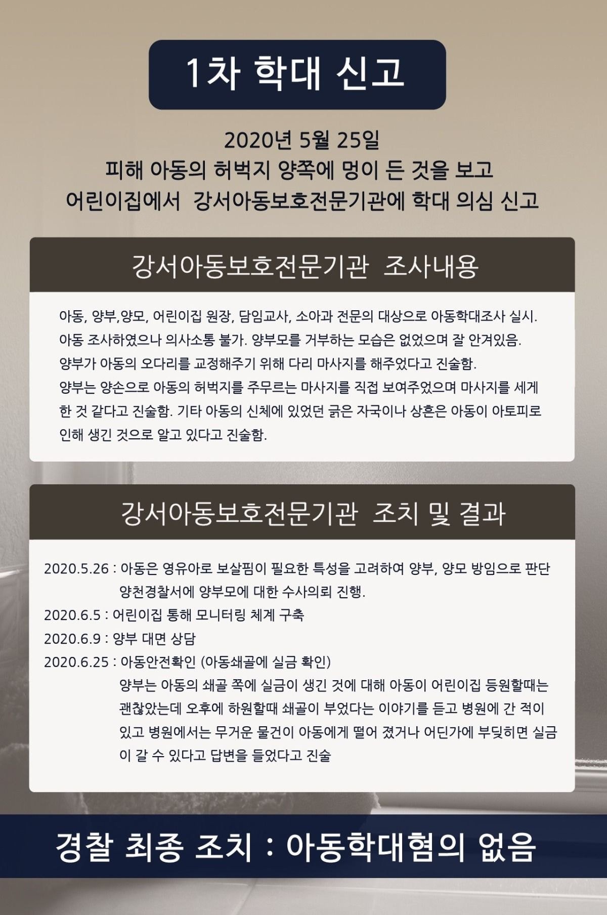 그알 아동학대 사건 경찰도 공범인이유