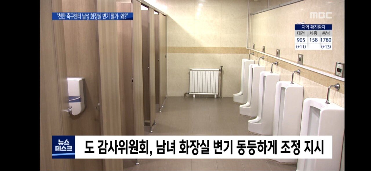 숫자 맞추려 변기 철거.. 결국 탁상행정?