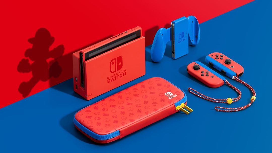 Nintendo Switch Mario 35th Anniversary Color