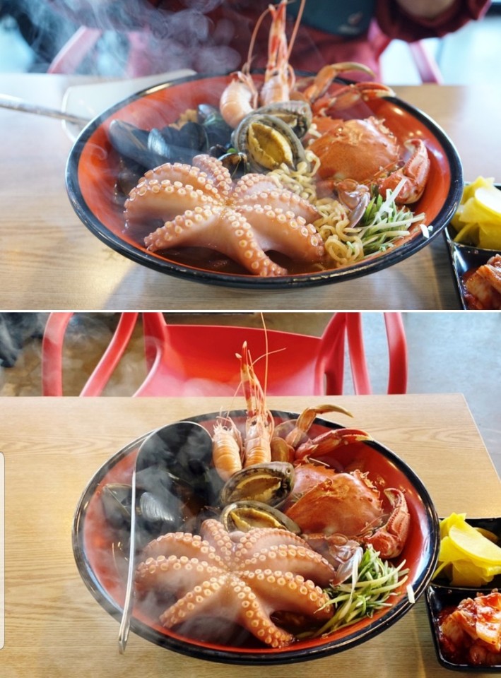 Jeju-do ramen costs 25,000 won.