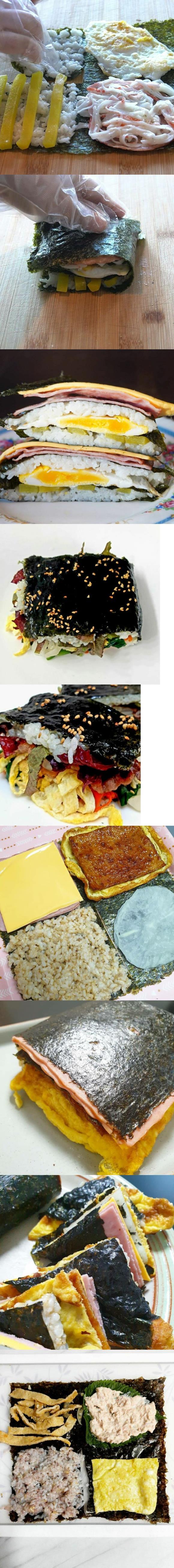 Folding kimbap that's popular these days.jpg