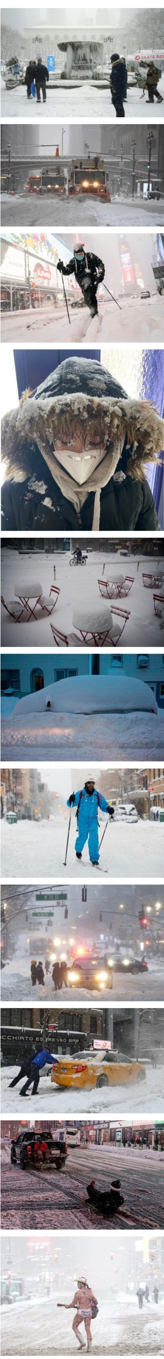 New York Suffering from Heavy Snow