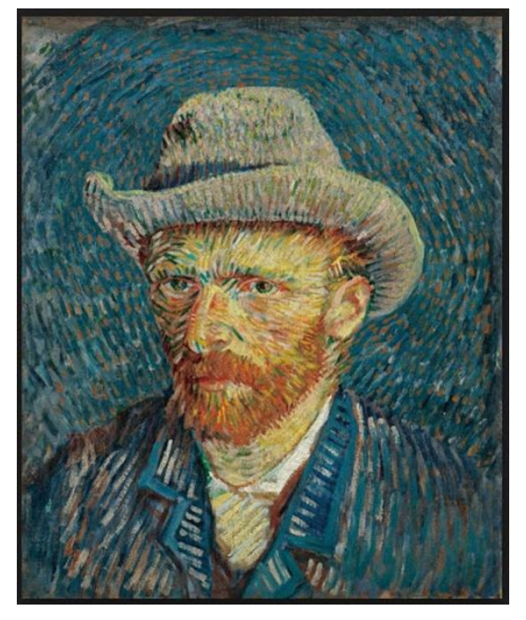 A fan of Vincent van Gogh.