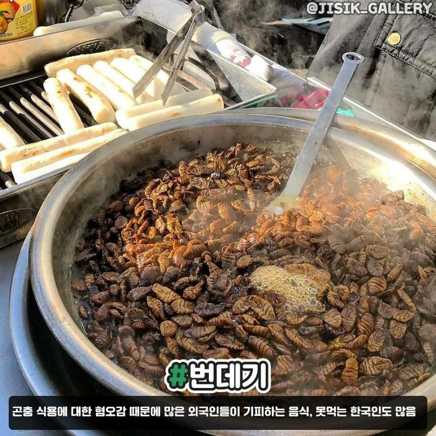 서양인들이 기피하는 한국 음식들