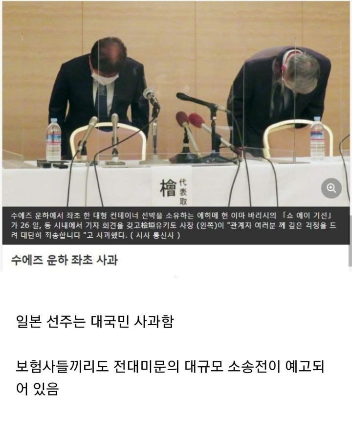 수에즈운하 길막 상황 요약정리