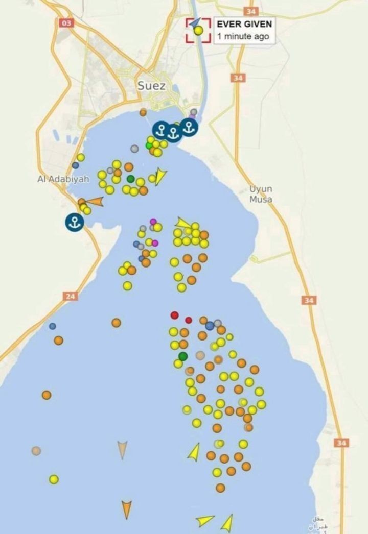 Summarize Suez Canal Roadside