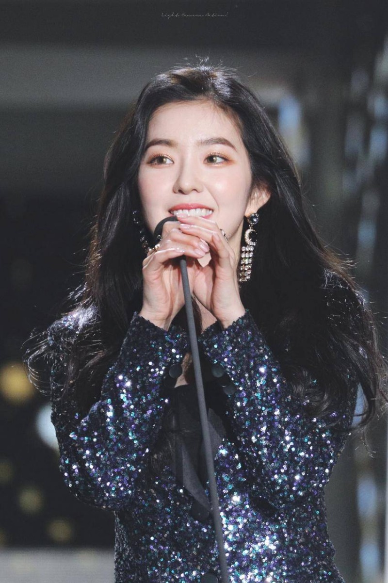 Irene in a bling-bling costume