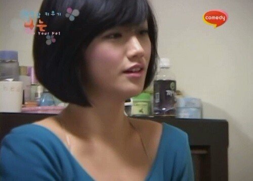 Back then, sexy star Kim Si-hyang.