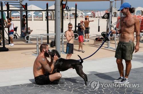 The first day of Israel's "No Mask"...Restored Laughter and Relaxation