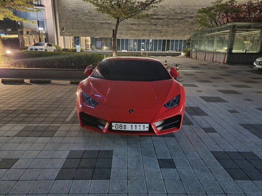 I've rented Lamborghini.