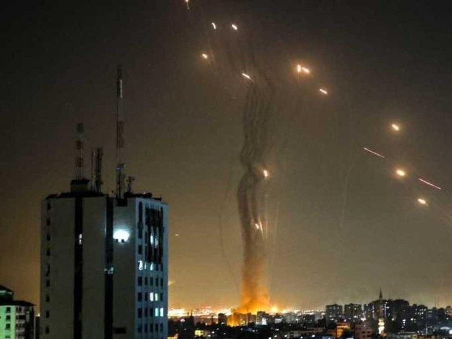 Israel's Iron Dome to ward off rocket attacks.jpg