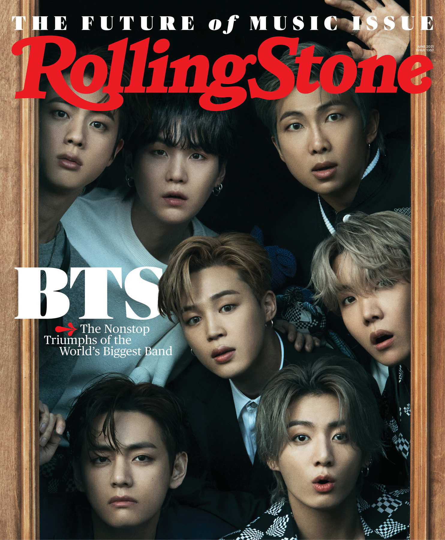 Cover of the June issue of Rolling Stone.