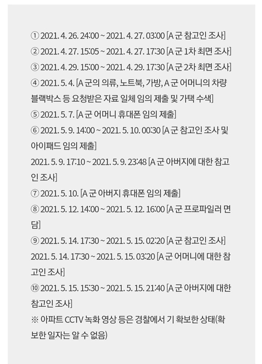 Investigation details of a friend of a medical student who died in the Han River.jpg