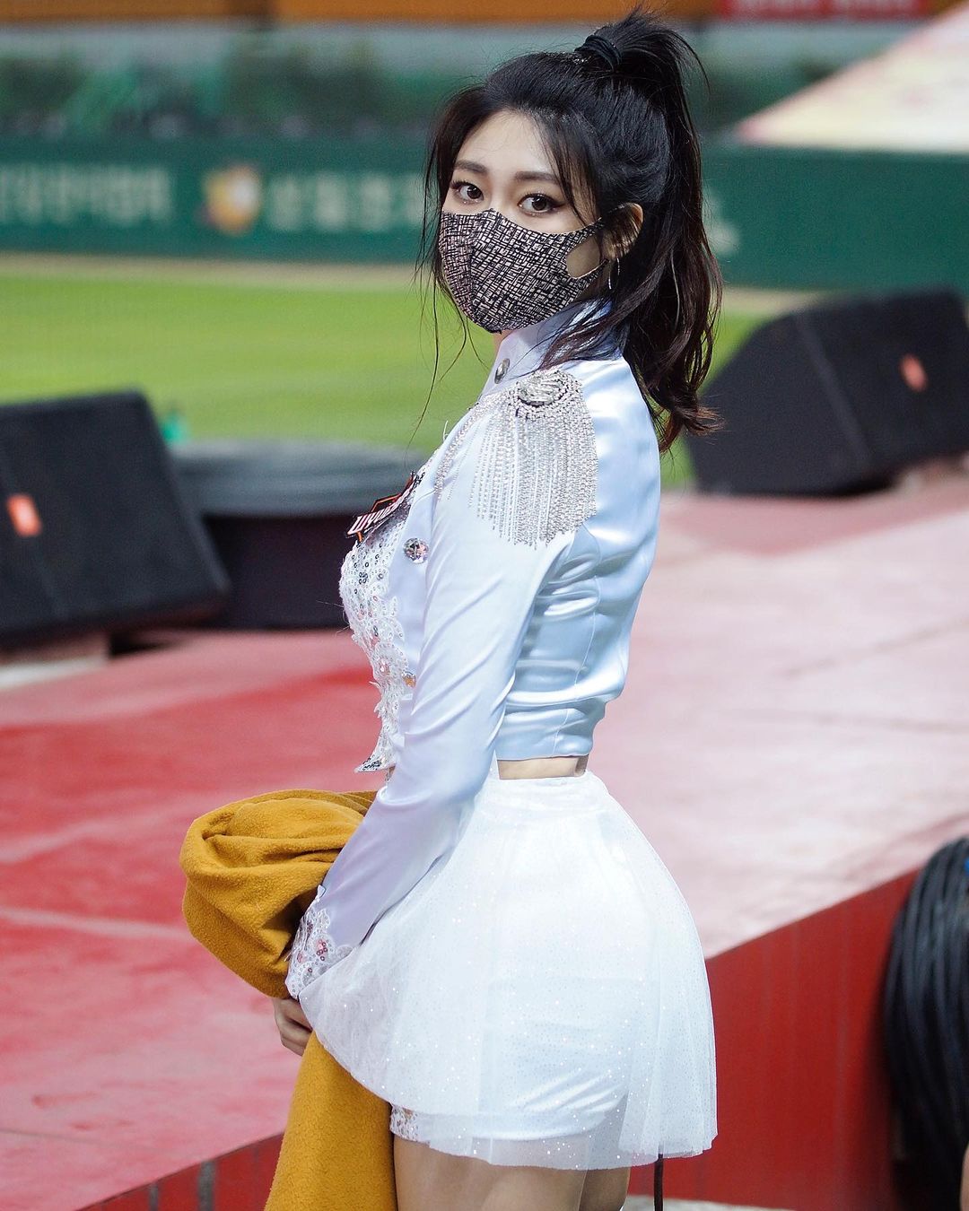 Park Hyun-young, a cheerleader.