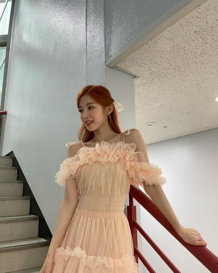 Arin Instagram_Frill One-Piece Dress