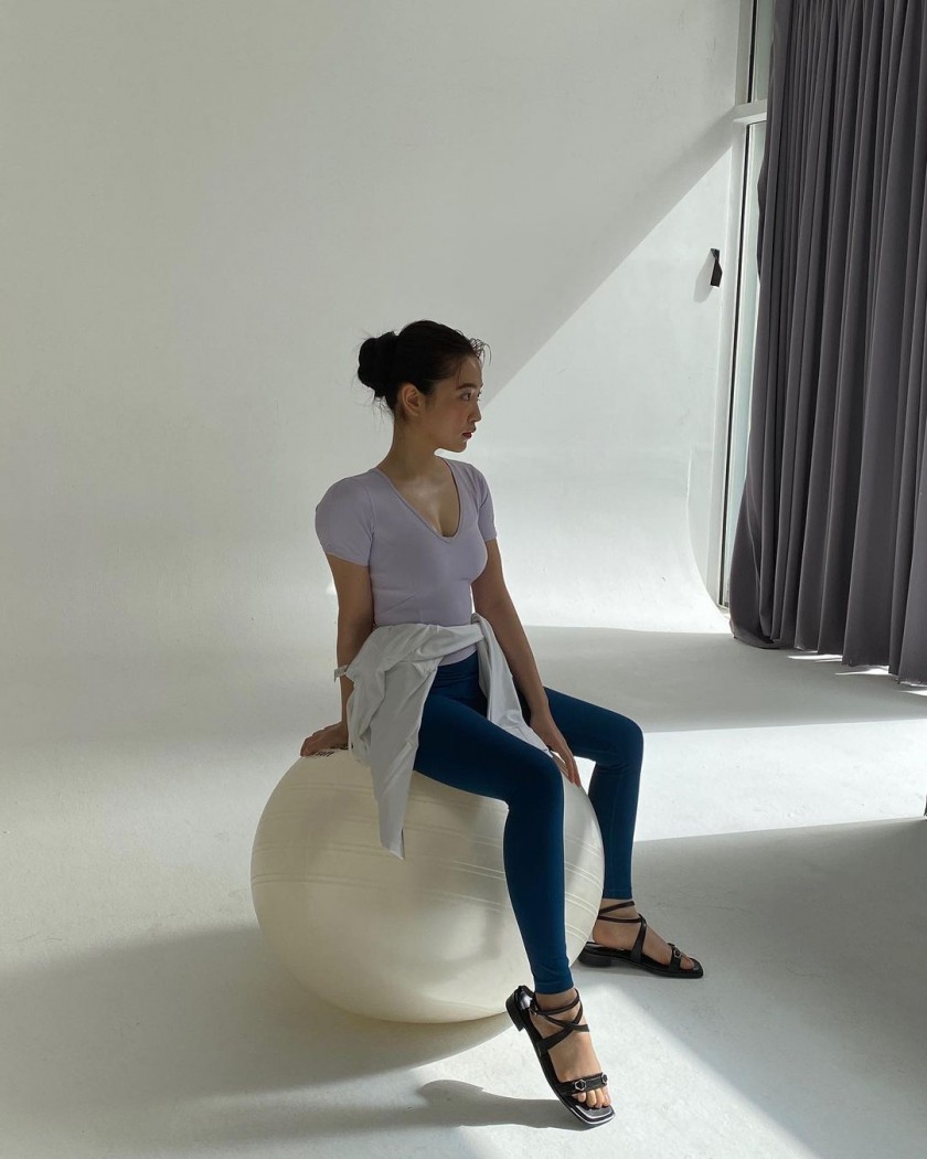 YERIMI Pilates Outfit Vogue Photoshoot