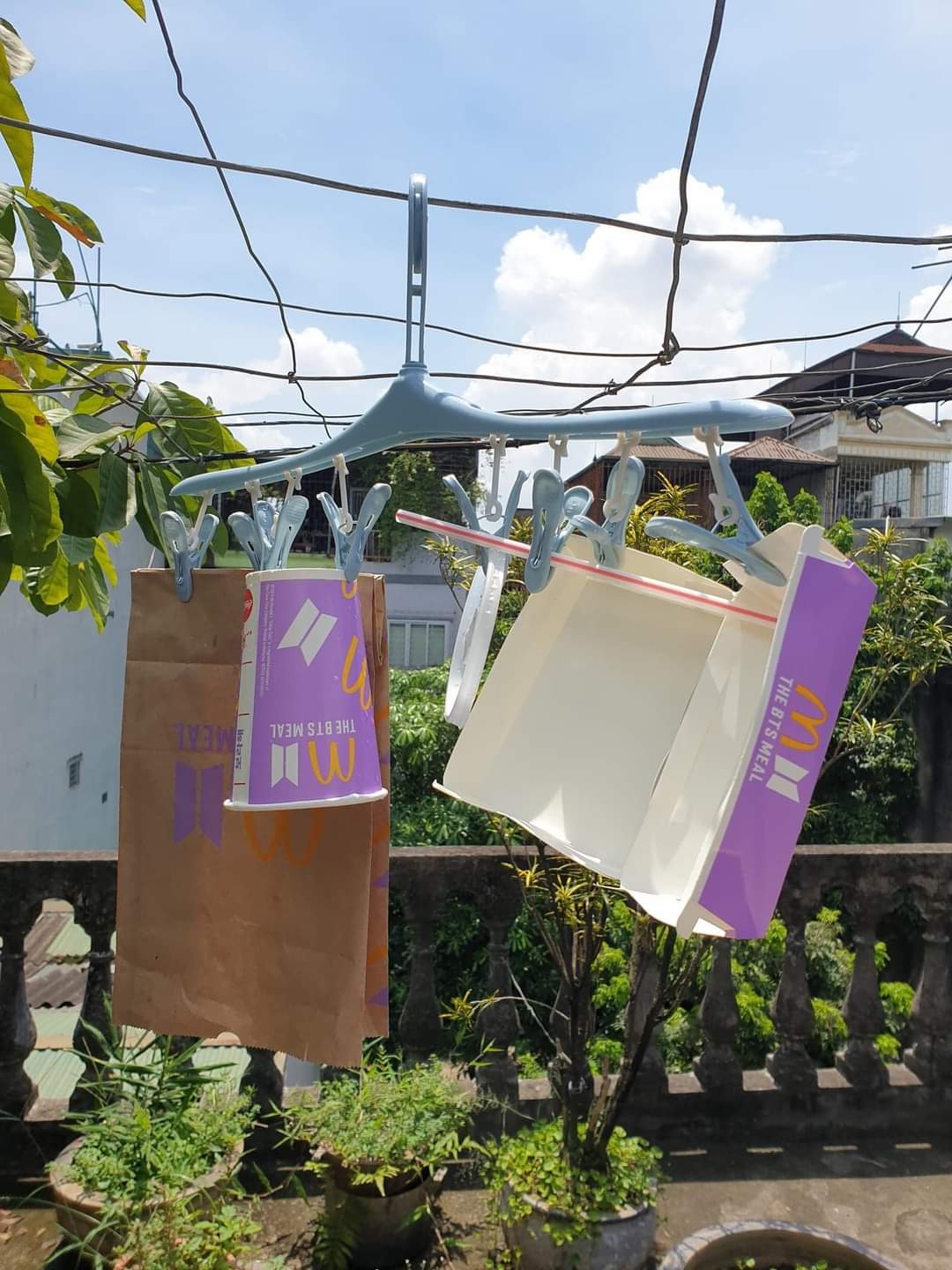McDonald's BTS Set in the Philippines