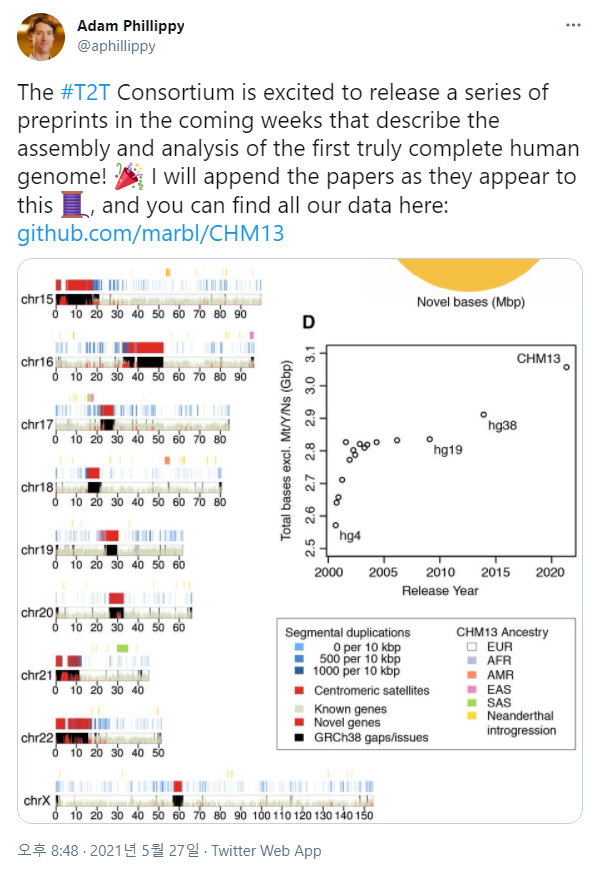 Scientists have announced the first real completed human genome.