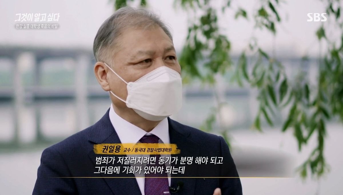 Experts' views on the Han River incident.