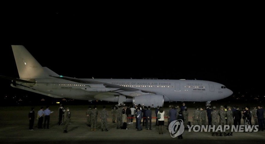 대한민국에 도착한 얀센 백신 101만명분