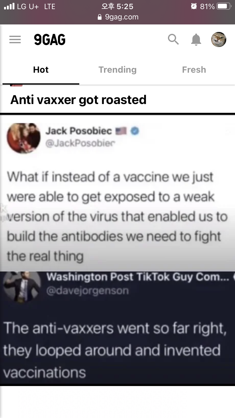 A confused anti-vaccine.twitter