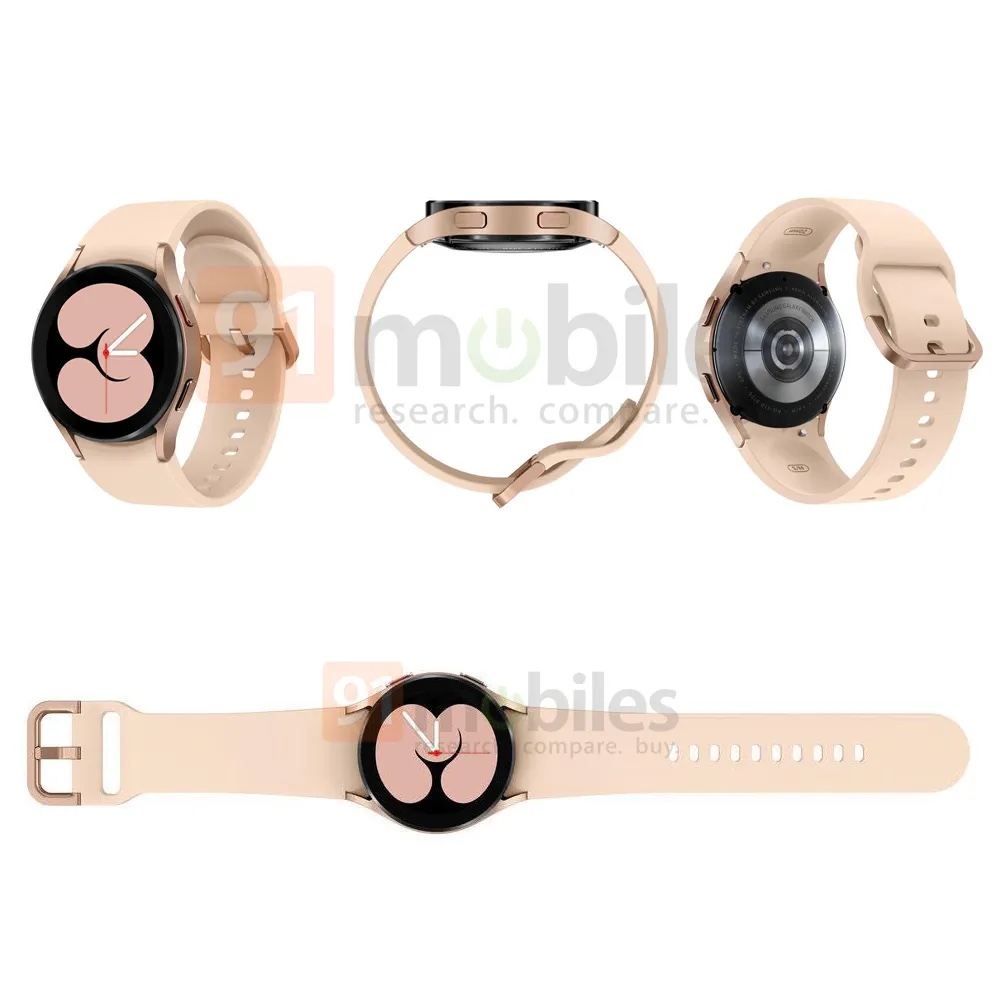 Galaxy Watch 4 Official Rendering Leak