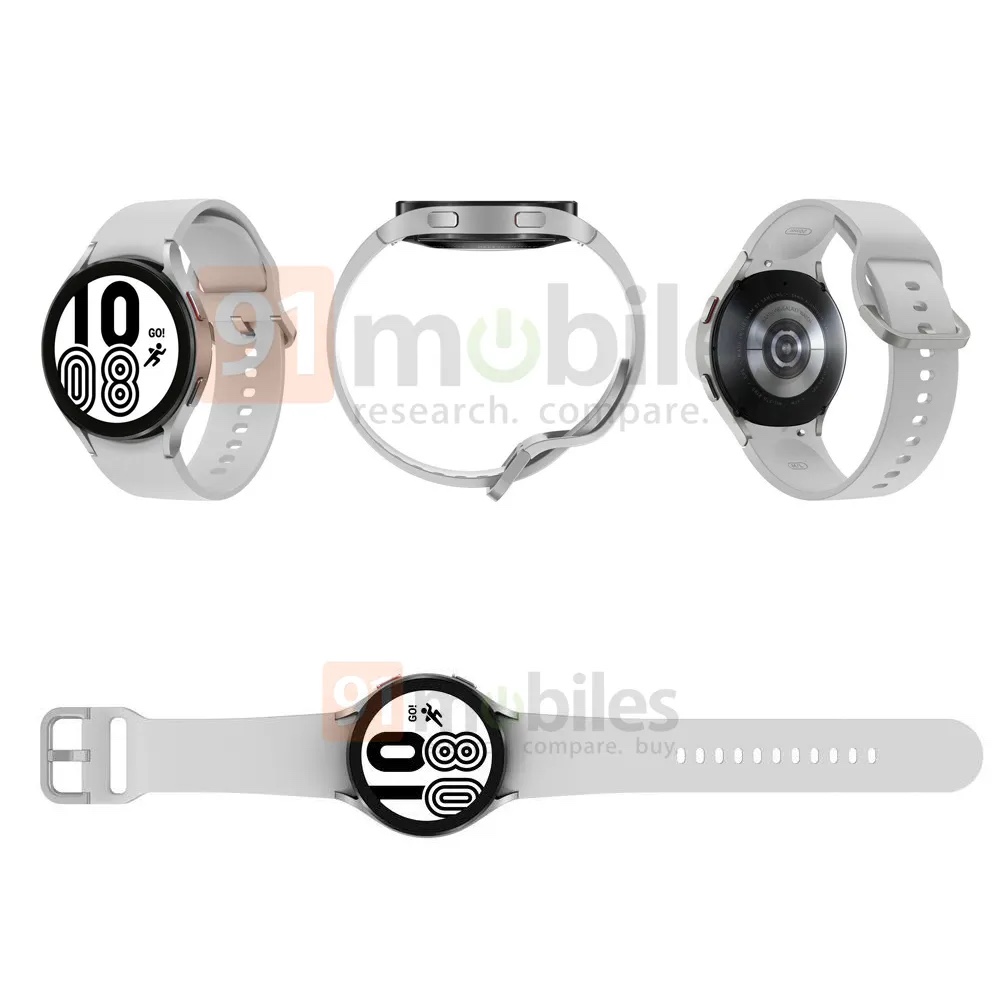 Galaxy Watch 4 Official Rendering Leak