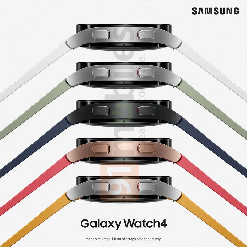 Galaxy Watch 4 Official Rendering Leak