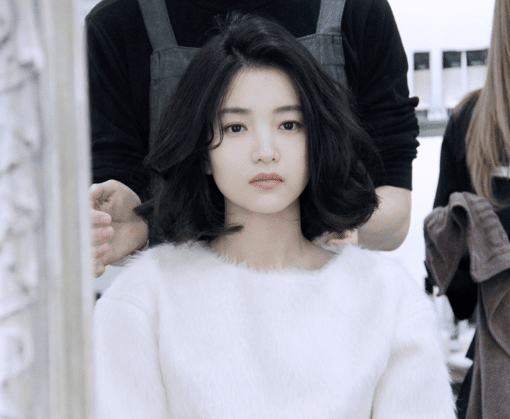 Kim Tae Ri's thick hair