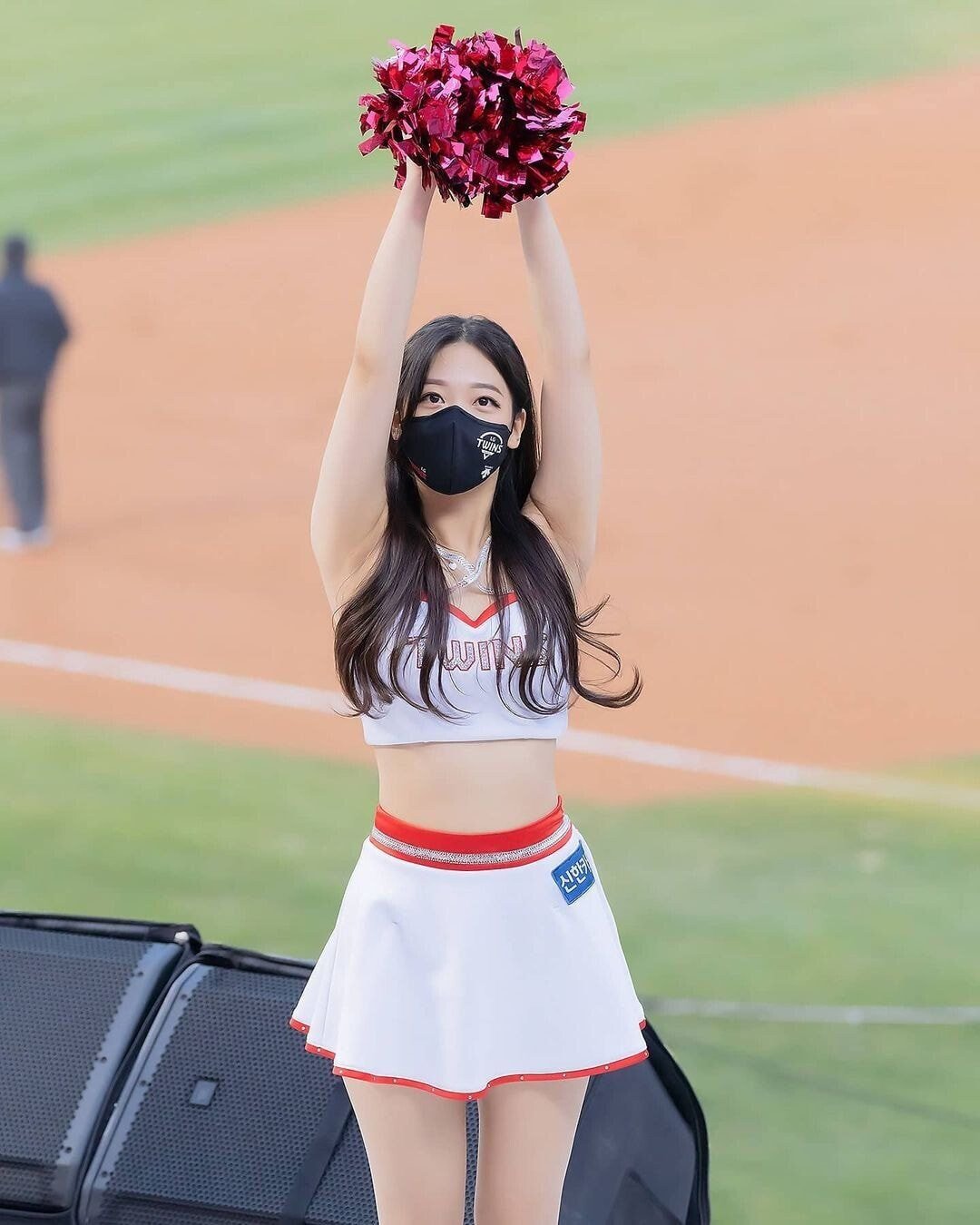 Excellent cheerleader