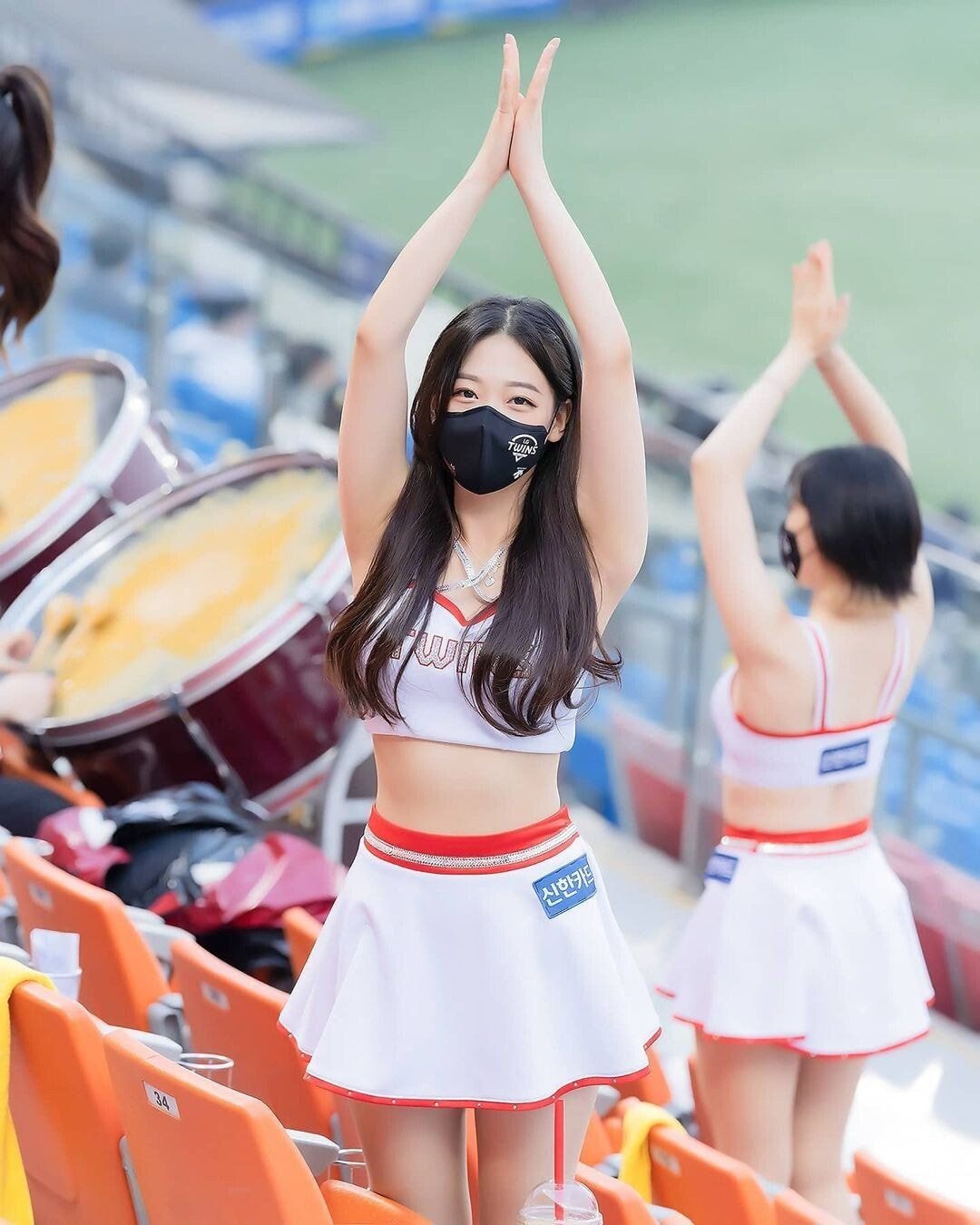 Excellent cheerleader