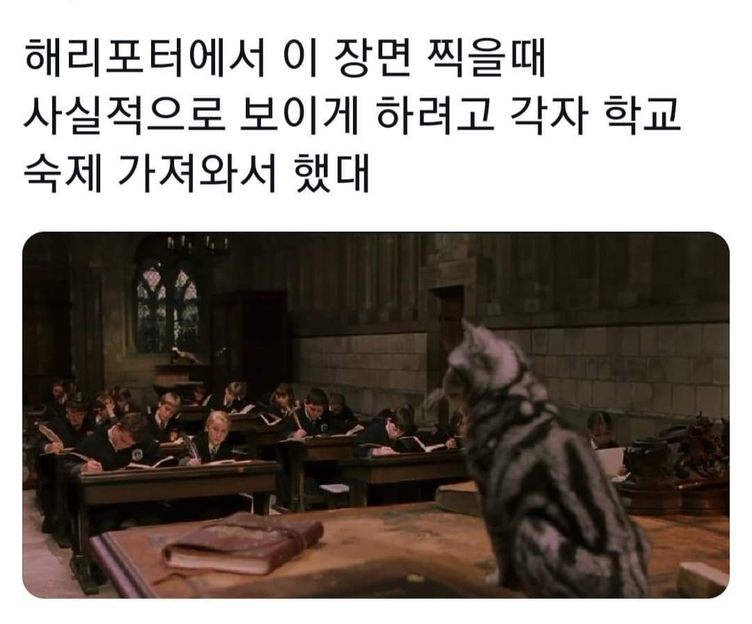 해리포터 연기가 리얼한 이유