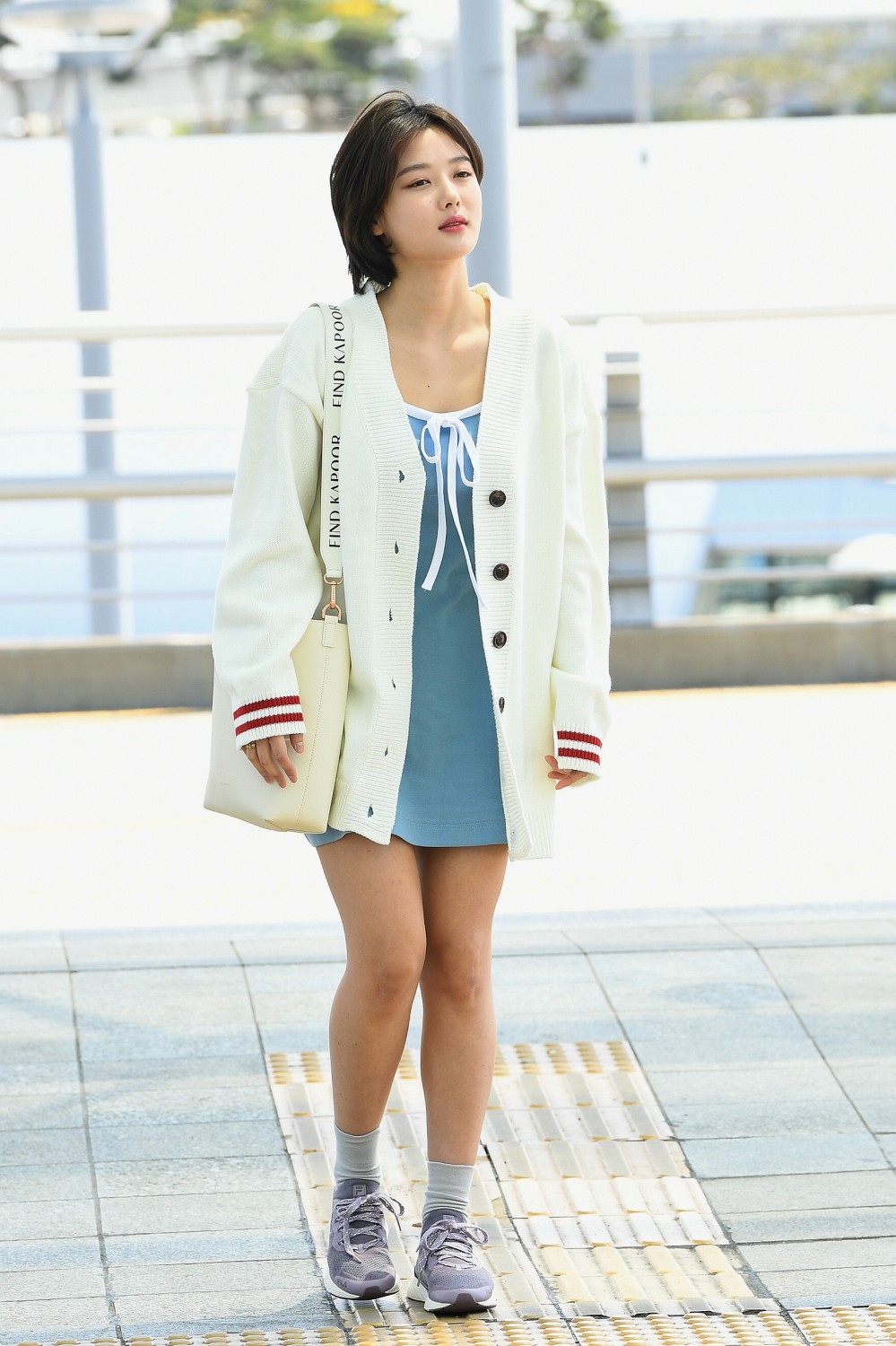 Kim Yoo-jung Airport Fashion High Quality