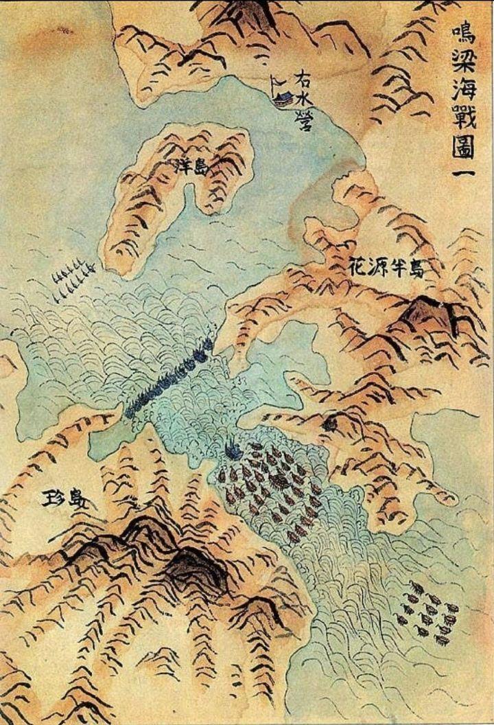 The defeat of 133 Japanese ships with 12 ships of Yi Sun-shin is false.