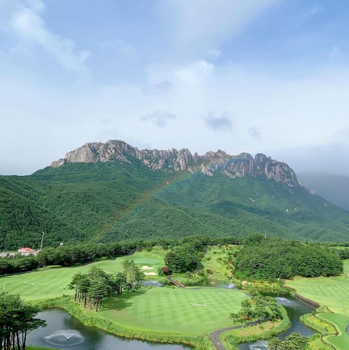 Swiss-like view of Goseong Resort in Gangwon-do