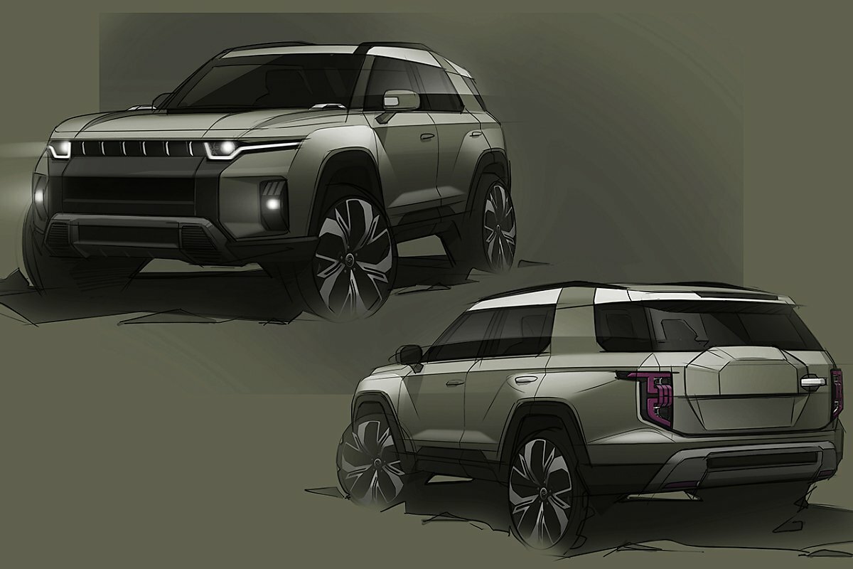 Sketch of Ssangyong's last ambitious work released yesterday.jpg