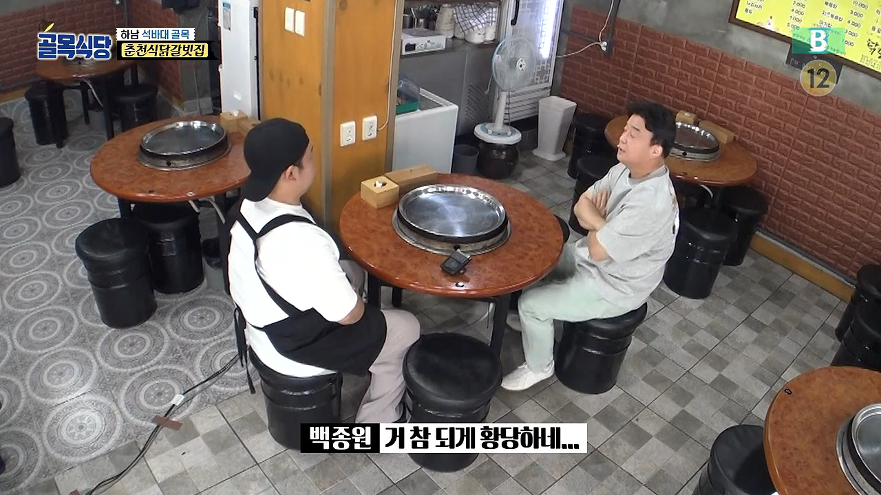 The reason why Baek Jong-won has been running an alley restaurant for a long time.