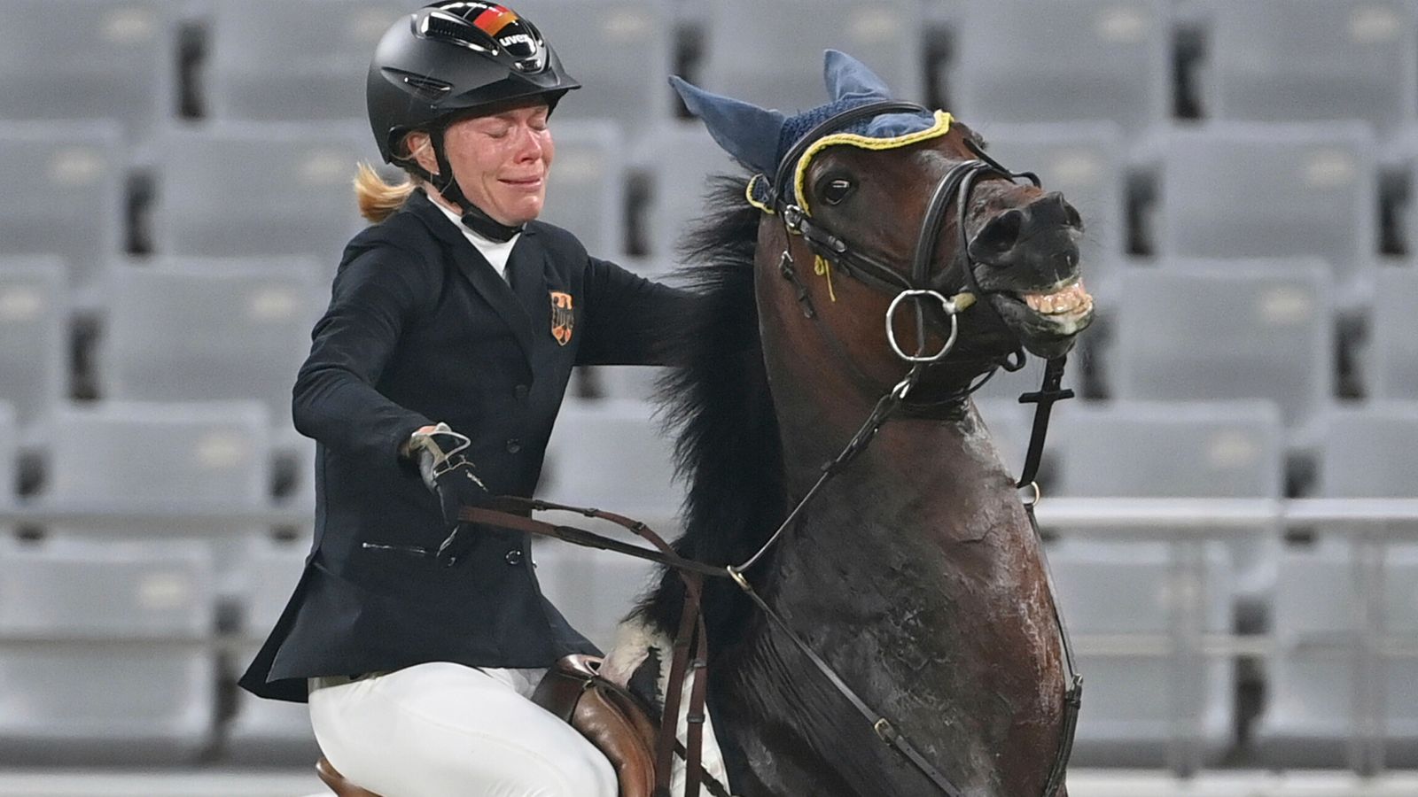 Recent state of modern pentathlon crazy horse