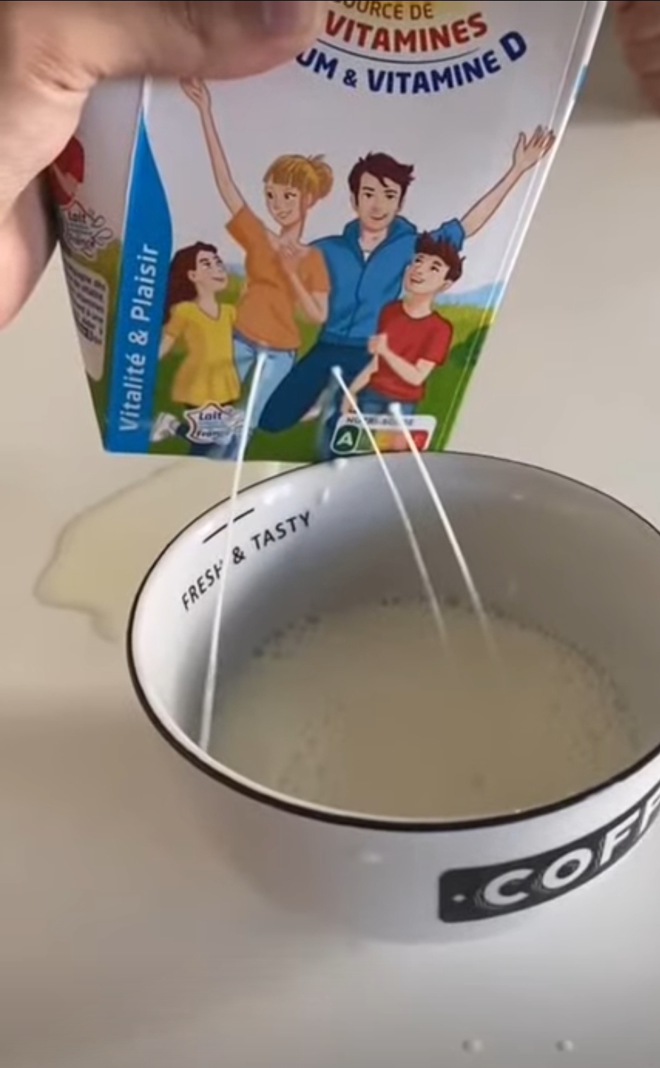 A novel way to drink milk...jpg